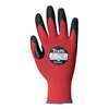 Traffi TG1240 LXT Cut A1 MicroDex Nitrile Glove, Size 6 TG1240-RD-6